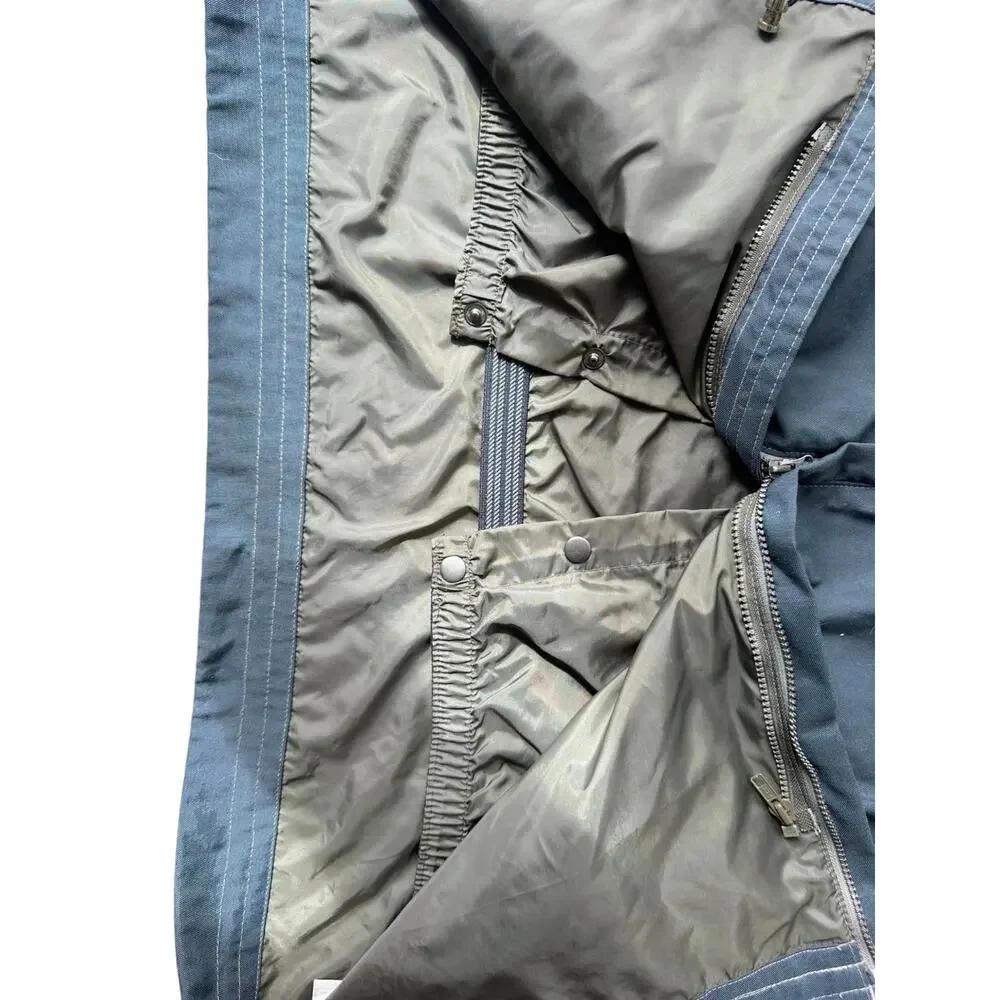 Vintage 90s Columbia Convert Jacket Men's XL Taiwan Gray Tan Snowboard Ski